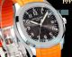 Super Copy PPF Patek Philippe Aquanaut Cal.324 Orange Rubber Strap Watch (3)_th.jpg